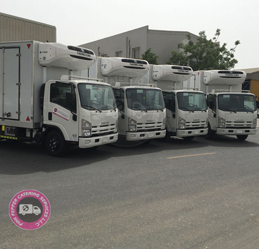 Chiller Trucks for Rental In Dubai
