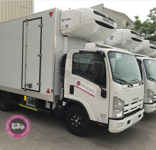 Chiller truck rental in UAE