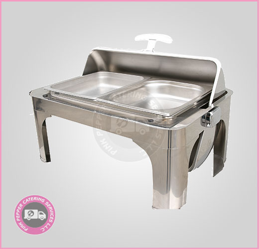 Rectangle Roll top Chafing Dish Supplier in Dubai