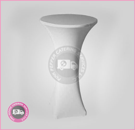 White Cocktail-Table-Sox Rentals in UAE