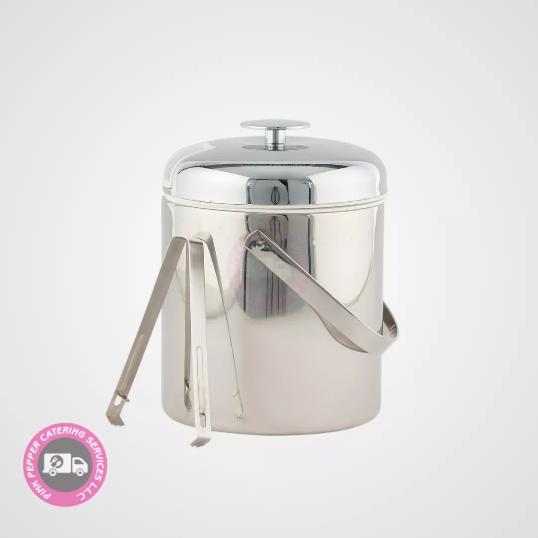 Ice Bucket with Tongs